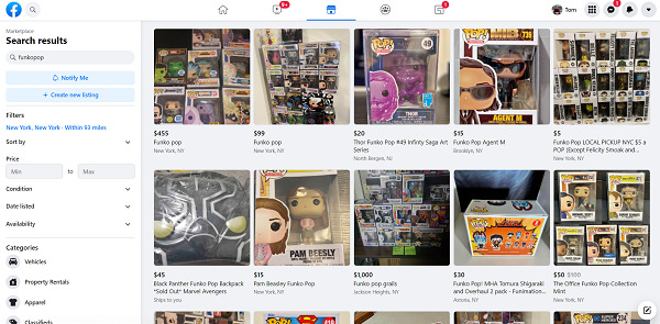 Facebook Marketplace Sell Funko Pops