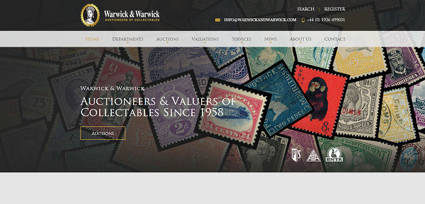 Warwick And Warwick Sell Stamps