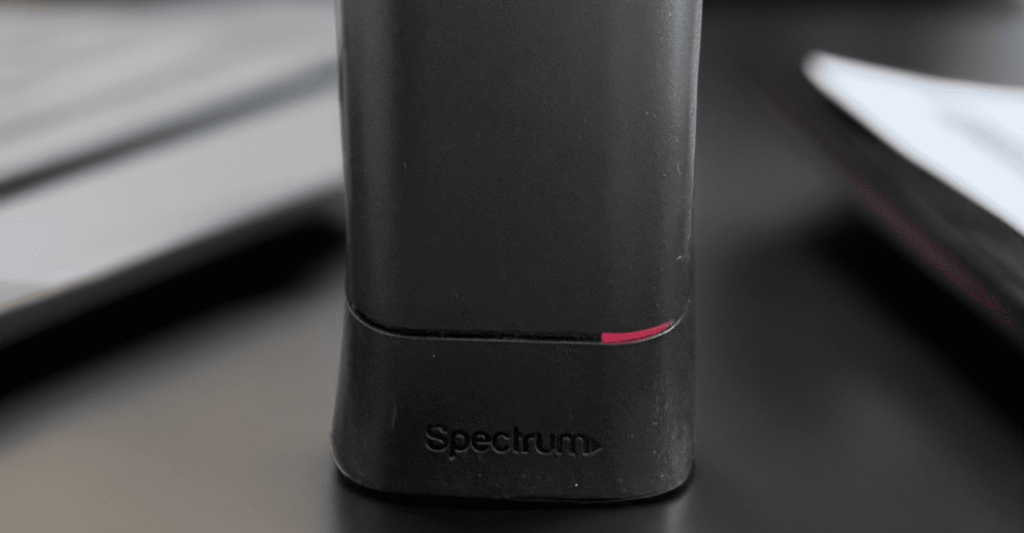 Red Light on Spectrum Router