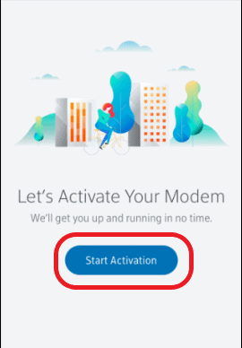 Start Activation after Login