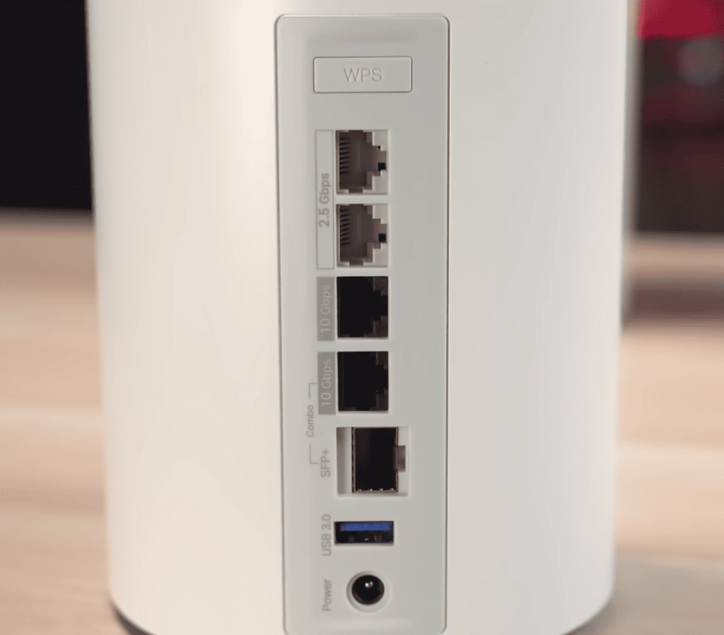 TP-Link BE85 WiFi 7 Ports