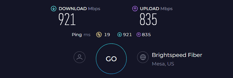 Brightspeed Speed Test