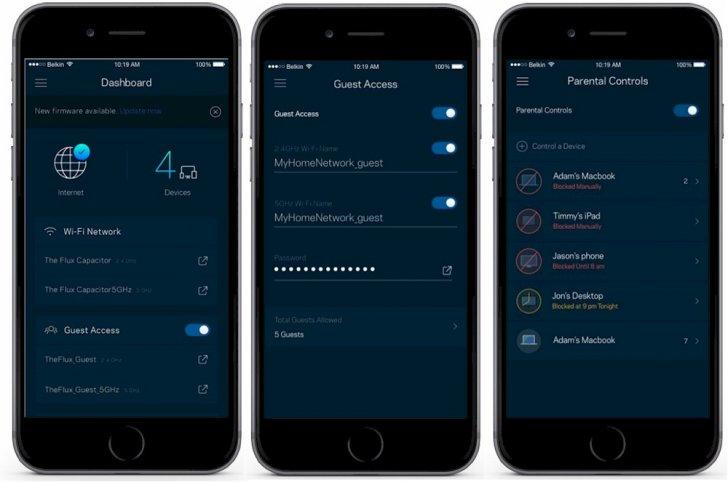 Linksys Smart WiFi Management App