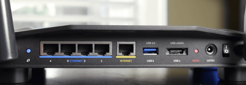 Linksys WRT3200ACM Ports