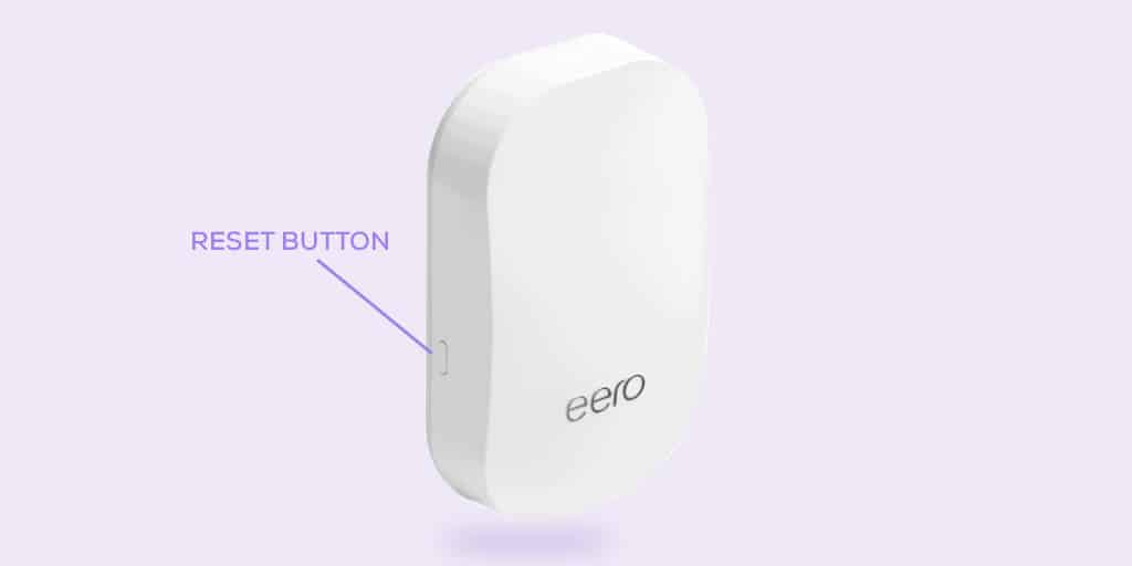 Reset Button on Eero