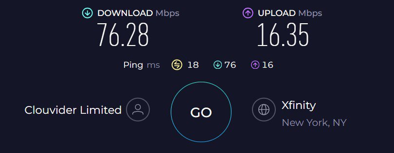 extender speed test