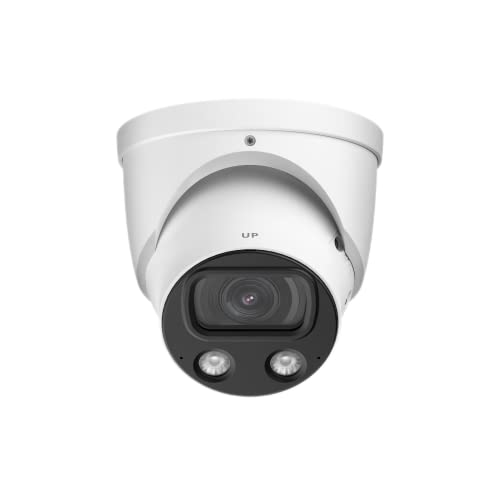 EmpireTech IPC-Color4K-T 4K Full-Color Ultra Low Light 8MP Smart AI Starlight Turret IP Camera 1/1.2" CMOS,Build-in Warm LED, Built-in Mic,SMD 3.0,PoE and ePoE,IPC-Color4K-T 3.6mm