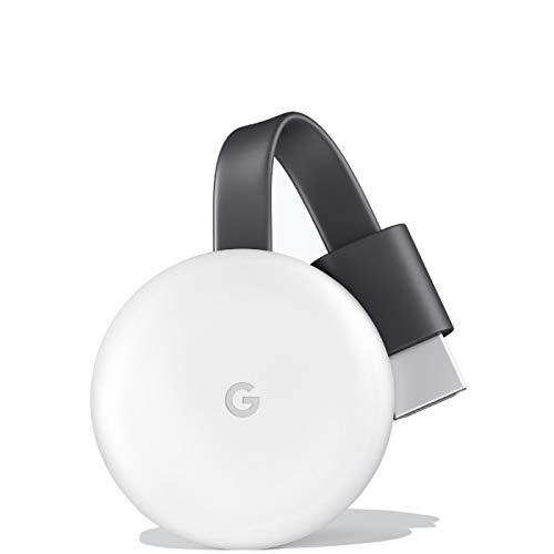 Google Chromecast - Streaming Device with HDMI Cable - Stream Shows, Music, Photos, and Sports from Your Phone to Your TV