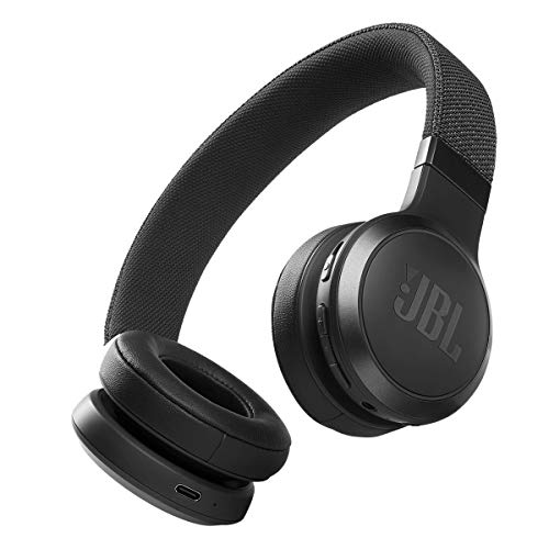 JBL Live 460NC - Wireless On-Ear Noise Cancelling Headphones with Long Battery Life and Voice Assistant Control - Black, Medium