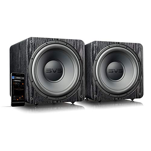 SVS SB-1000 Pro Sealed Subwoofers - Pair (Premium Black Ash)