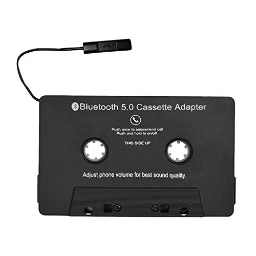 GEZICHTA Bluetooth 5.0 Audio Aux Cassette Adapter-Car Cassette Adapter-Audio Cassette Player