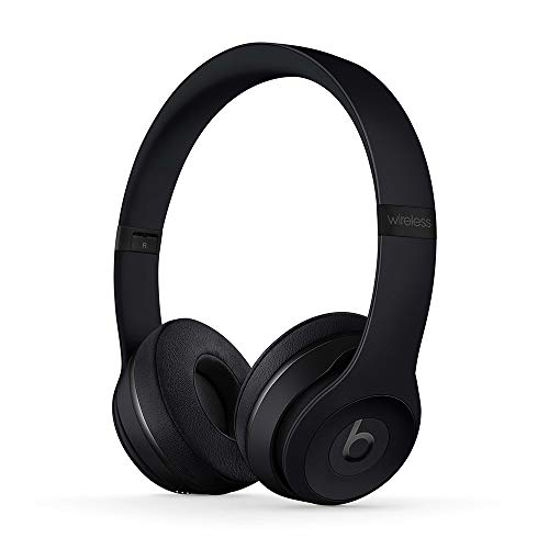 Beats Solo3 Wireless On-Ear Headphones - Apple W1 Headphone Chip, Class 1 Bluetooth, 40 Hours of Listening Time - Matte Black (Previous Model)