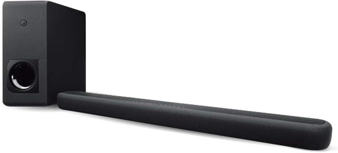 Yamaha Audio YAS-209BL Sound Bar with Wireless Subwoofer, Bluetooth, and Alexa Built-In