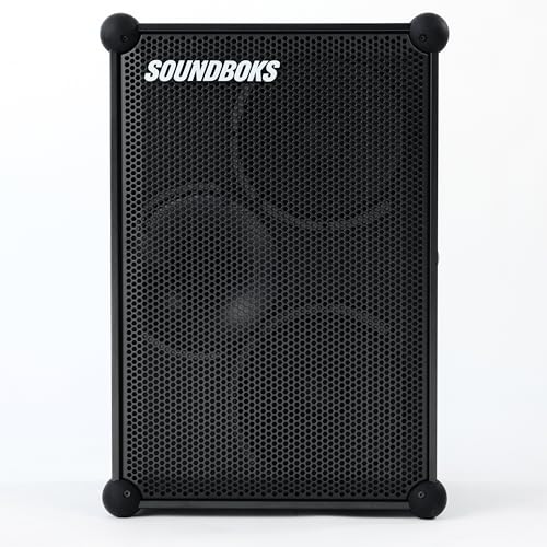 SOUNDBOKS 4 – Bluetooth Performance Speaker – Loudest Party Speaker with 40 Hours of Battery and Rechargeable – Wireless and Portable Speaker - Designed in Denmark – 126dB (Black)​