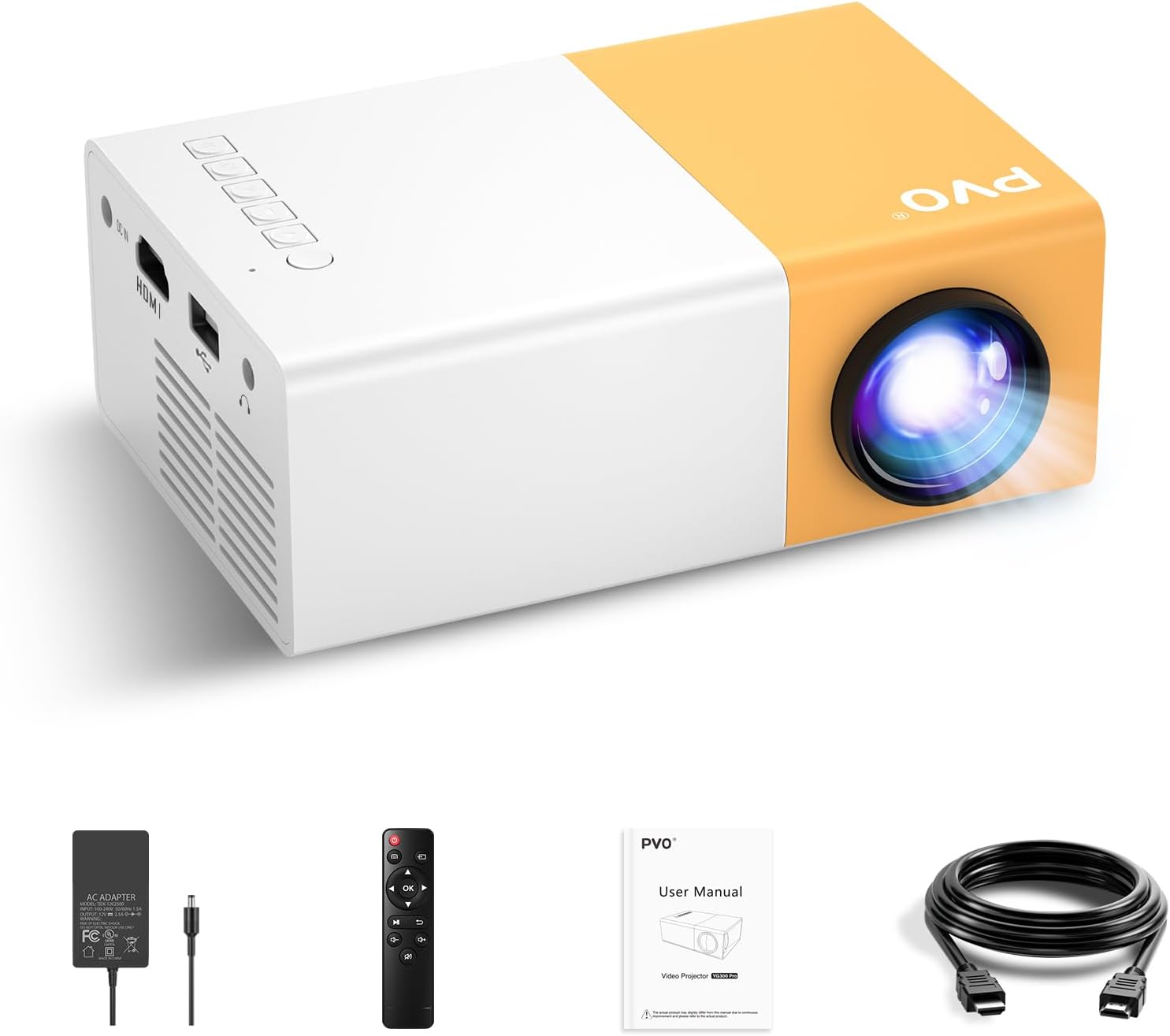 Mini Projector, PVO Portable Projector