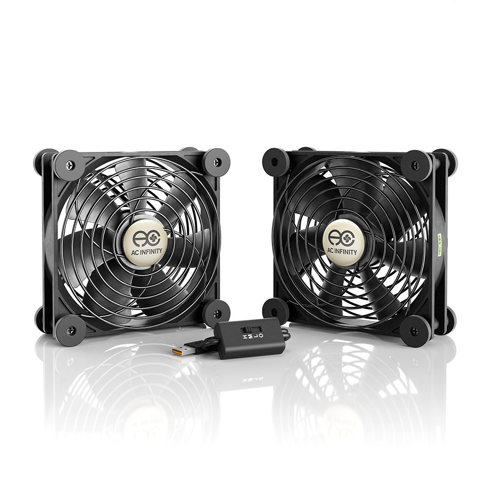 AC Infinity Dual 120mm USB Fan