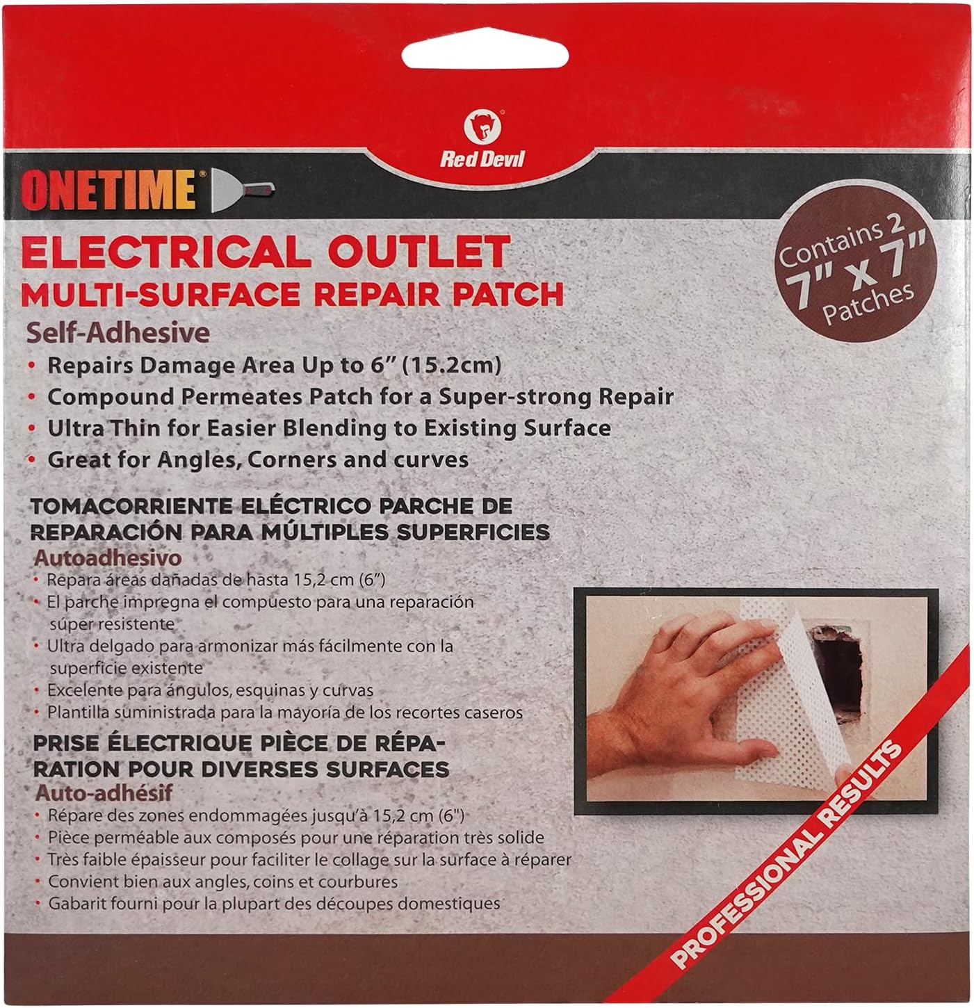 Red Devil 1227 1time Multi Surface Repair Patch