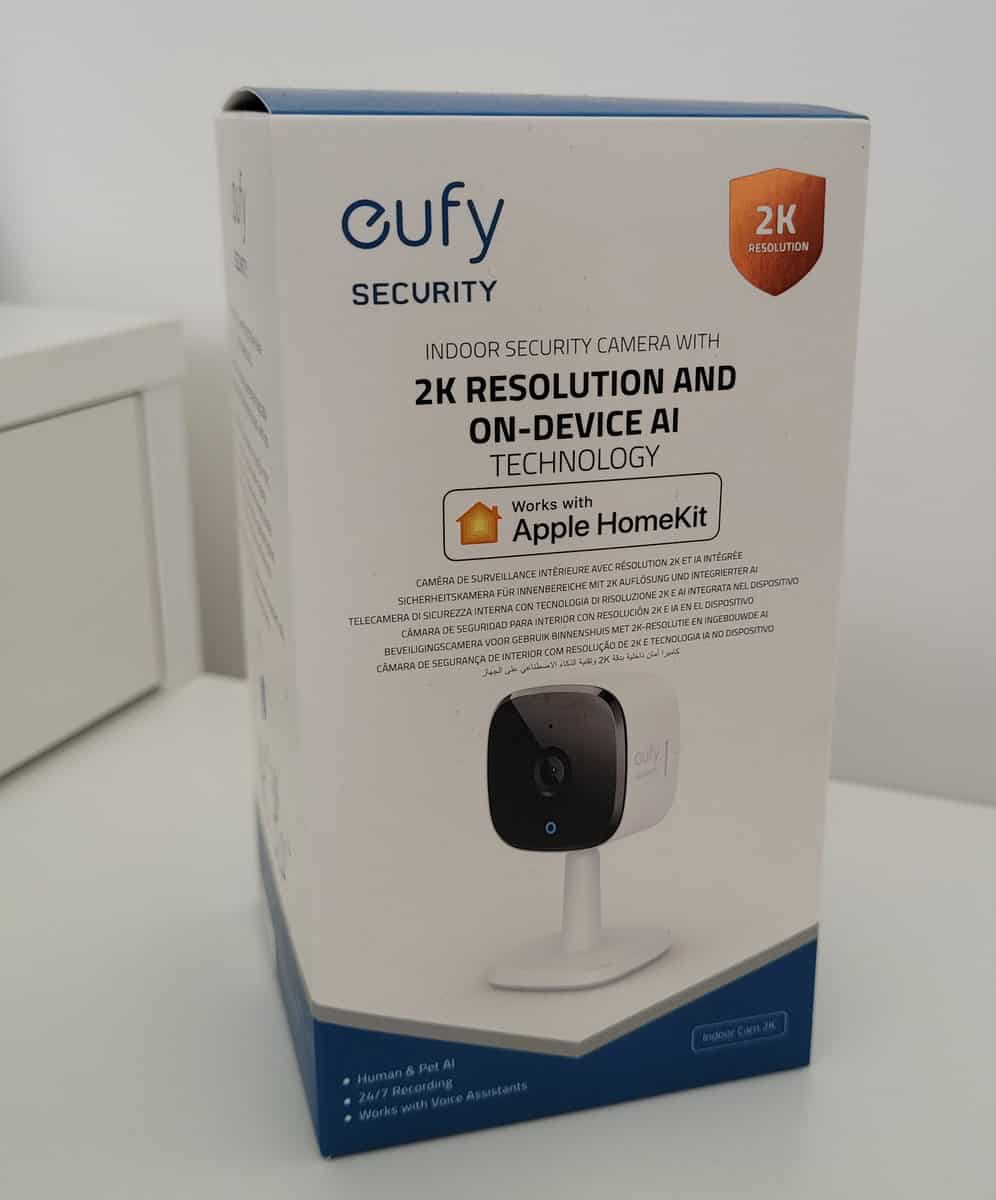 A 2k resolution Eufy smart camera