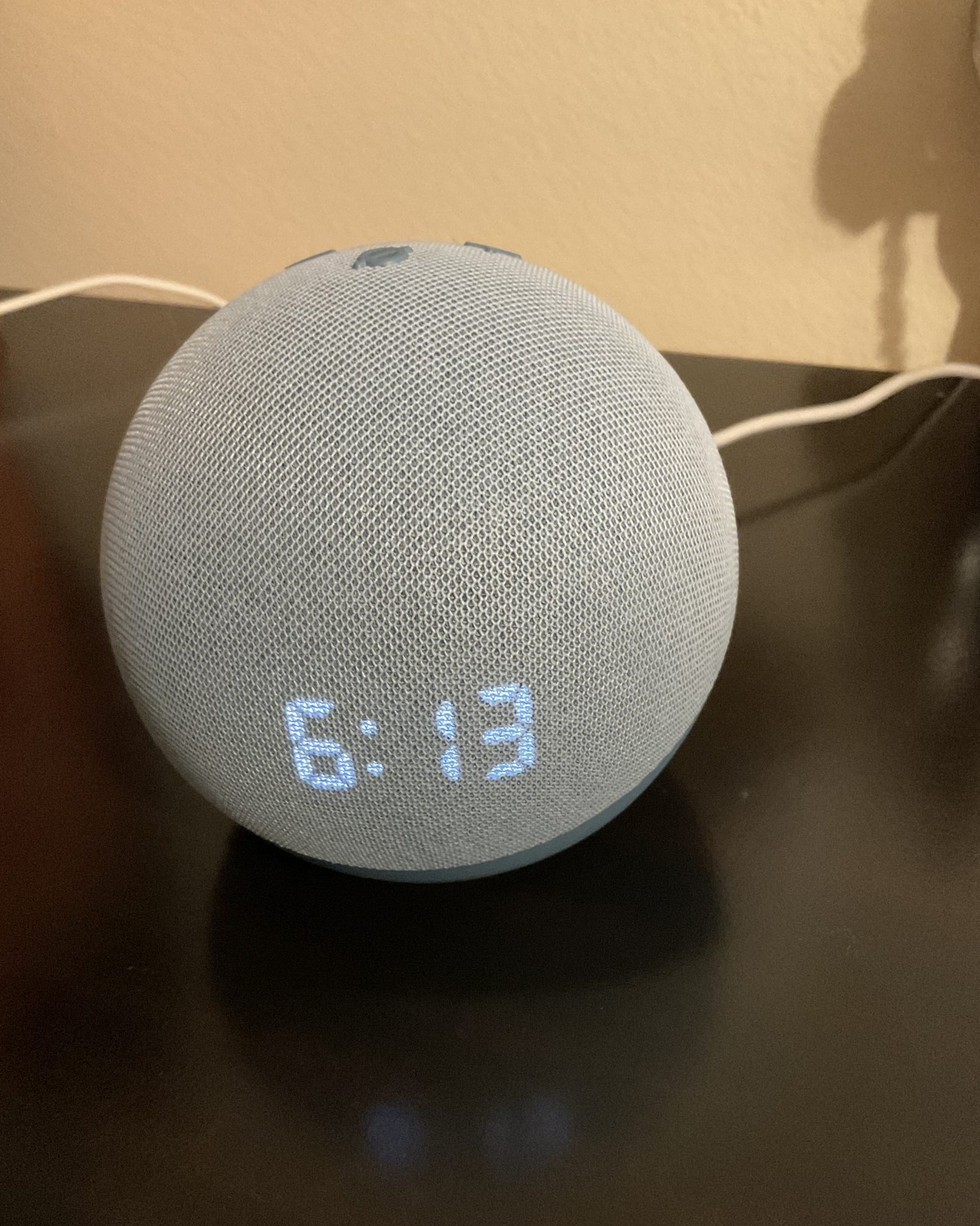 Amazon Echo Dot with Clock