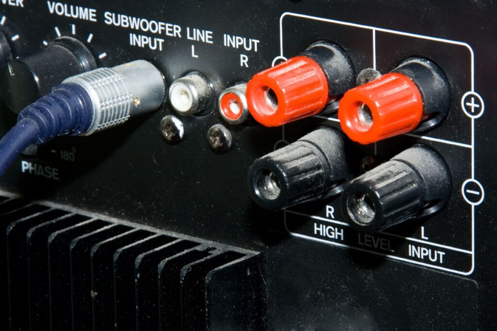 Connect Subwoofer to an Old Amp or Receiver