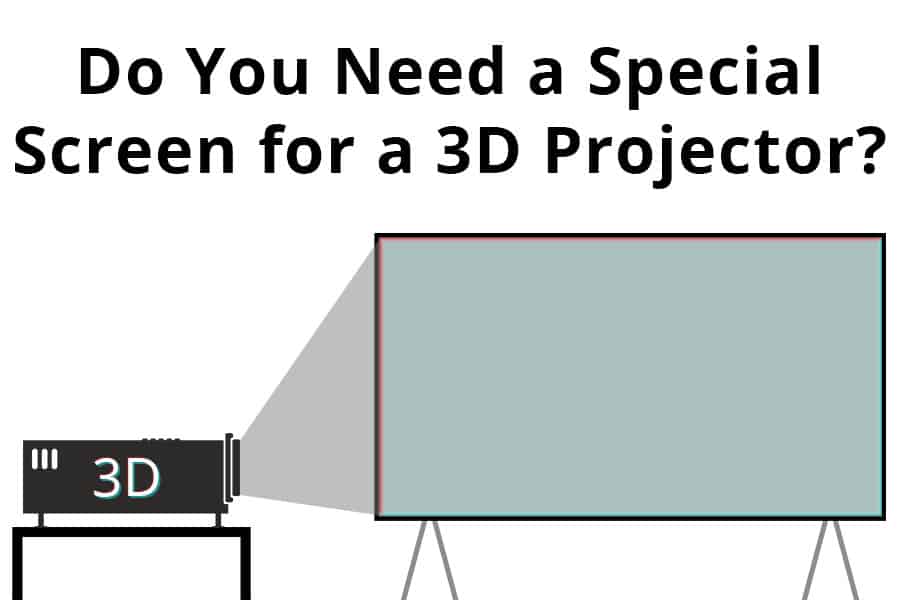 Do You Need A Special Screen for a 3D Projector