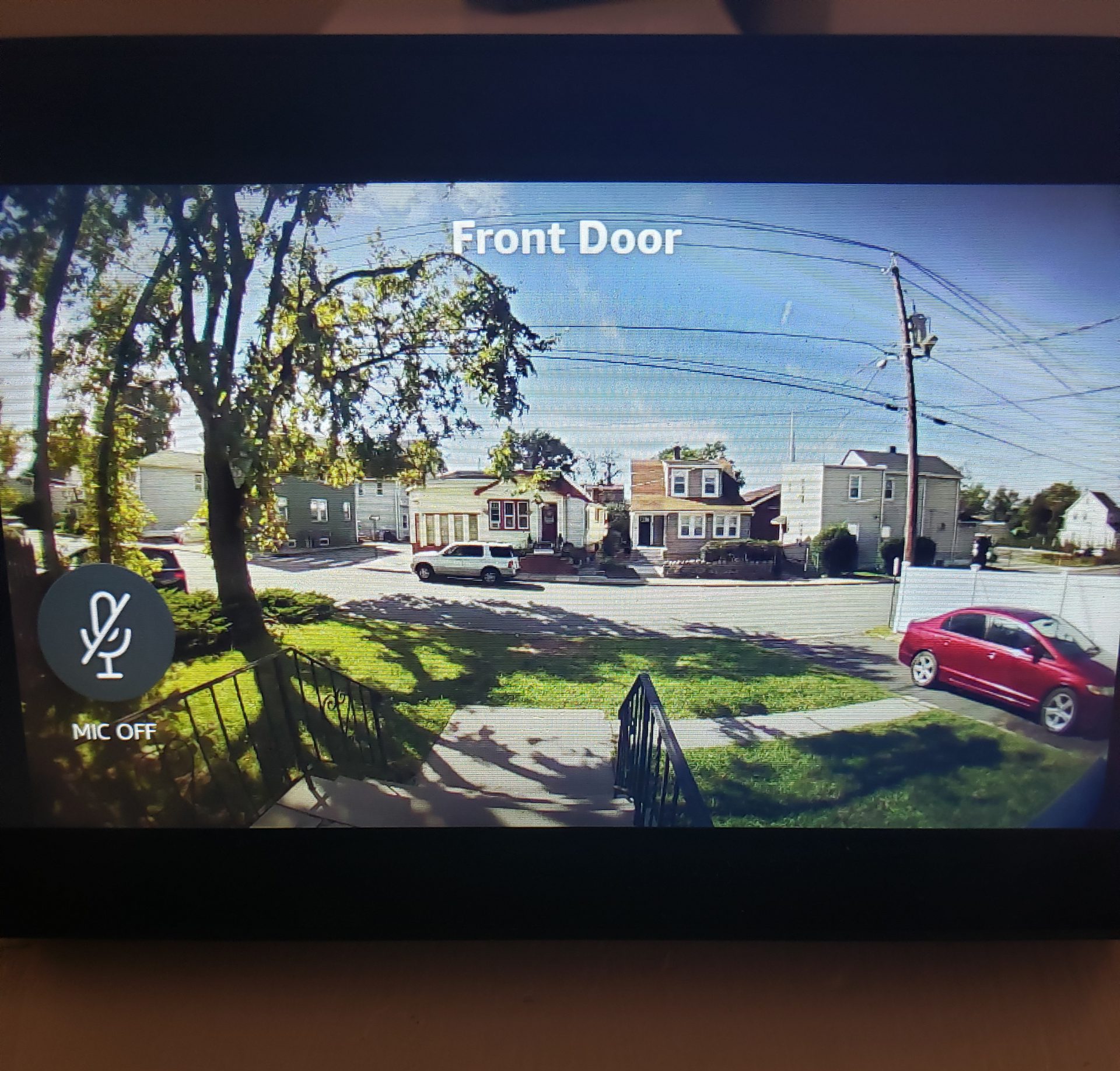 Ring Doorbell on Echo Show 5