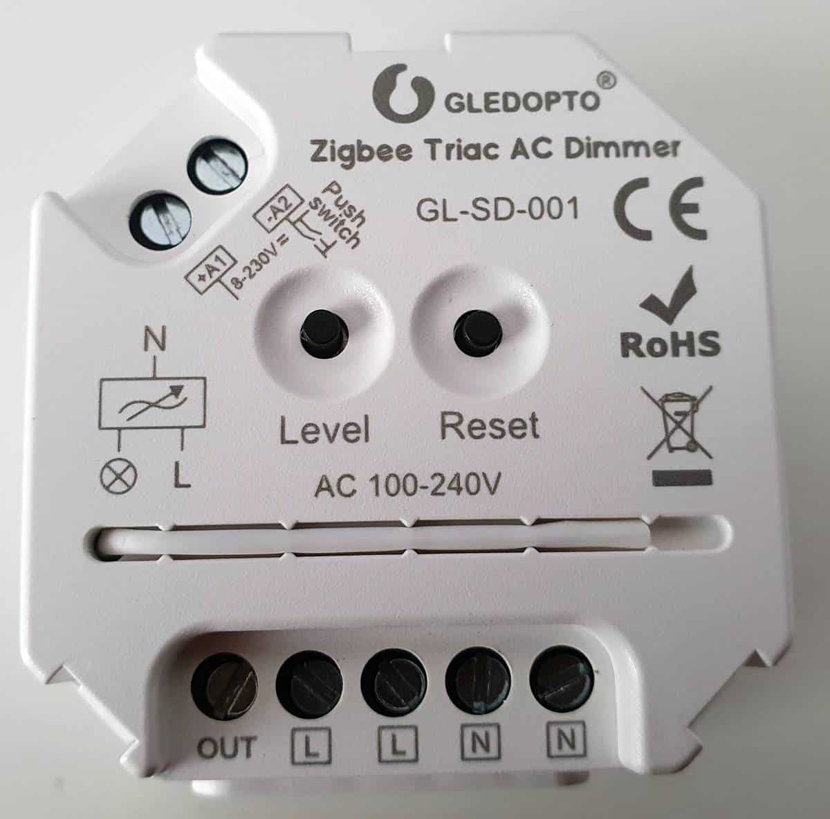 GLEDOPTO Triac AC ZigBee Dimmer