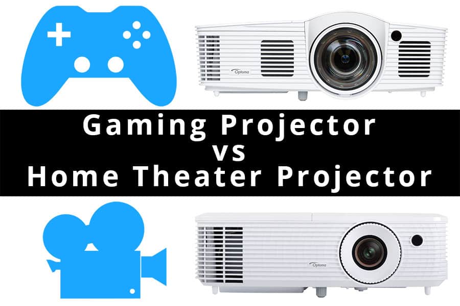 Gaming Projector vs. Home Theater Projector - Featured Image - Smaller