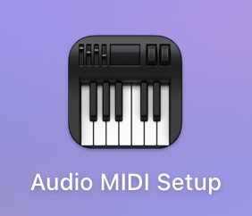 Go to Applications then Utilities and launch the Audio MIDI Setup app