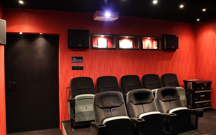 Home Theater Paint Color - Smaller