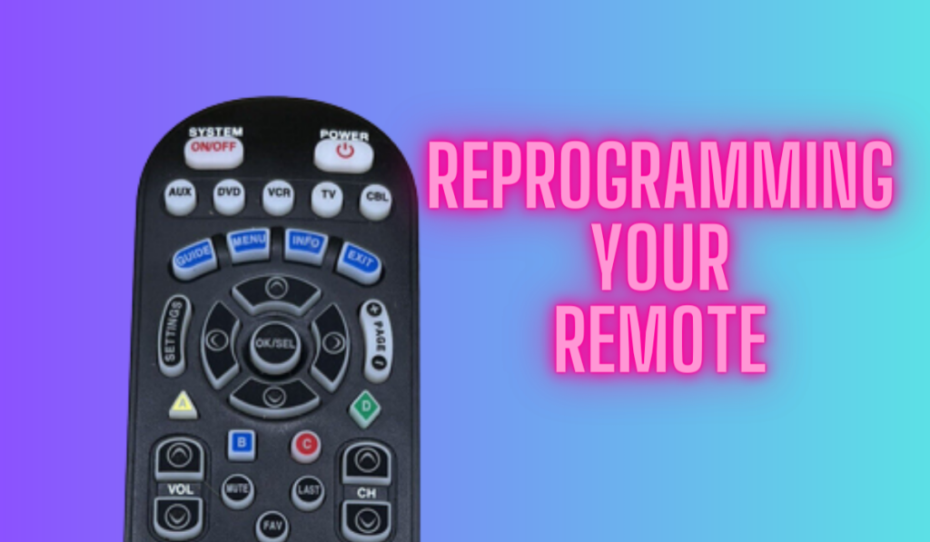 Reprogramming Your Spectrum Remote