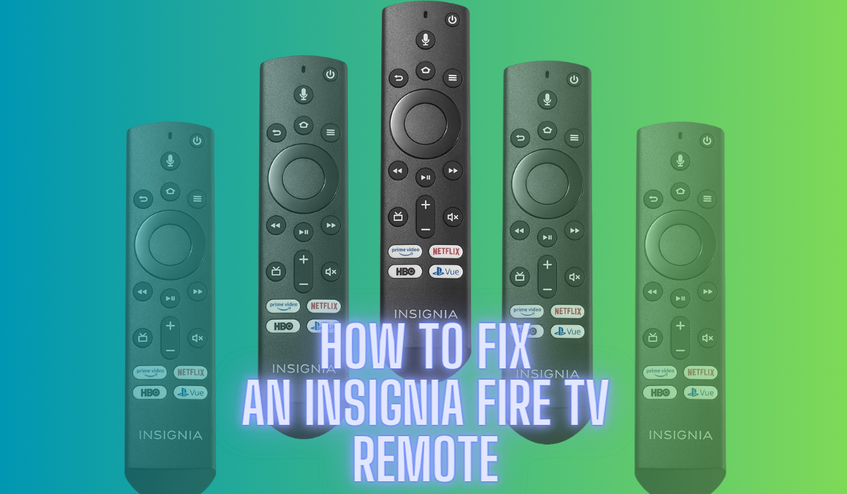 How To Fix an Insignia Fire TV Remote