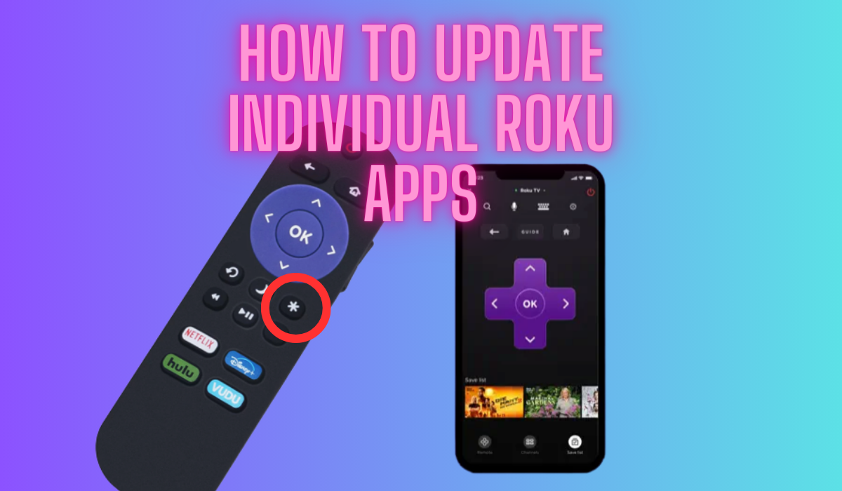 How To Update Individual Roku Apps