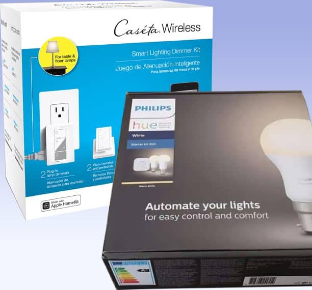 Philips Hue and Lutron Caseta starter kits