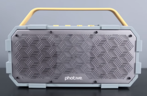 Photive M90 Portable Waterproof Bluetooth Speaker