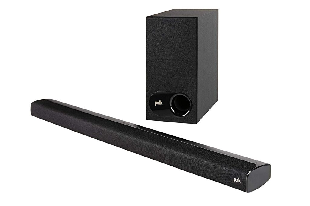 Polk Audio Signa S2 Ultra-Slim Universal TV Sound Bar with Wireless Subwoofer