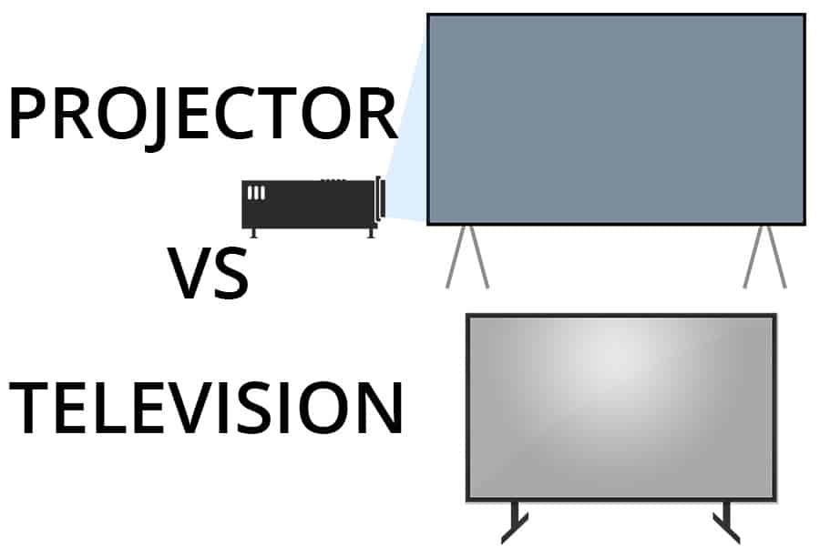 Projector vs TV - Featured Image - Smaller