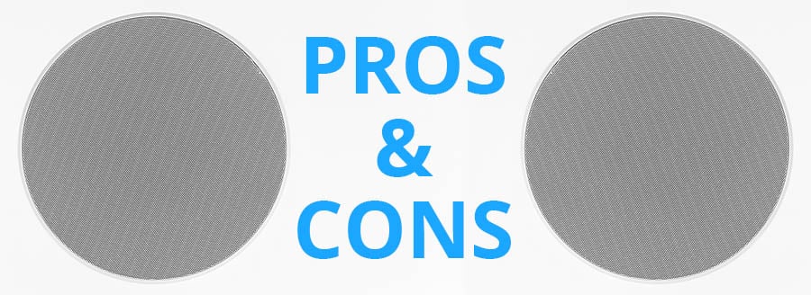 Pros and Cons of In Wall Speakers