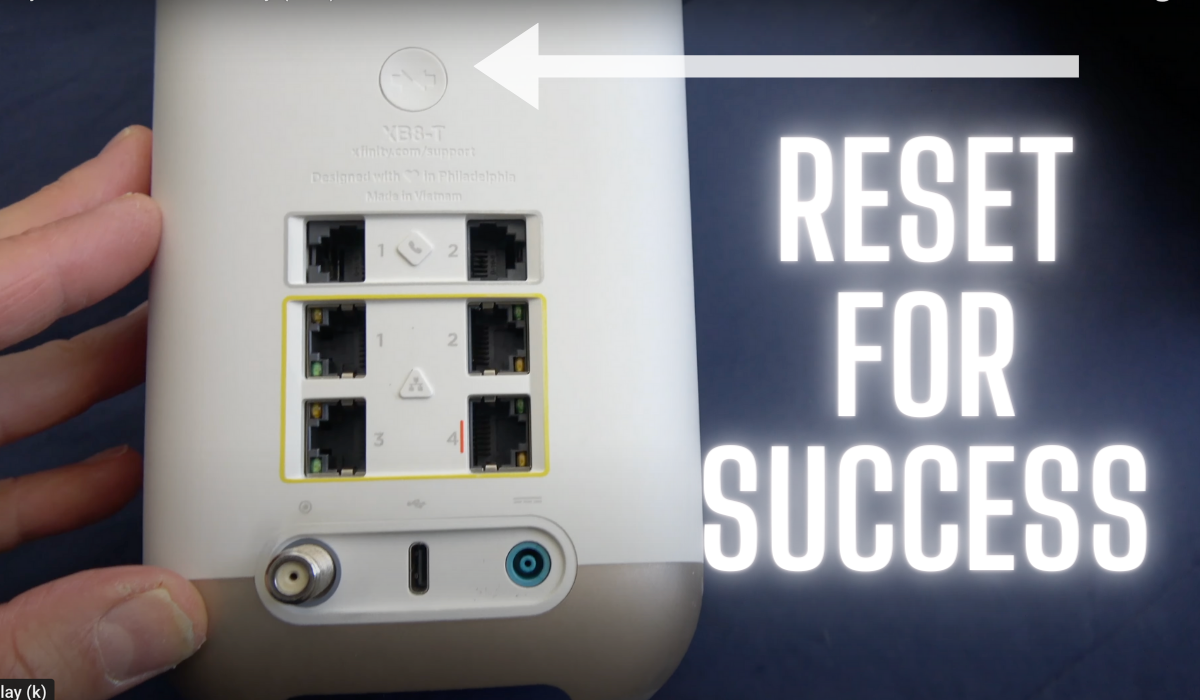 RESET For Success XB8 white