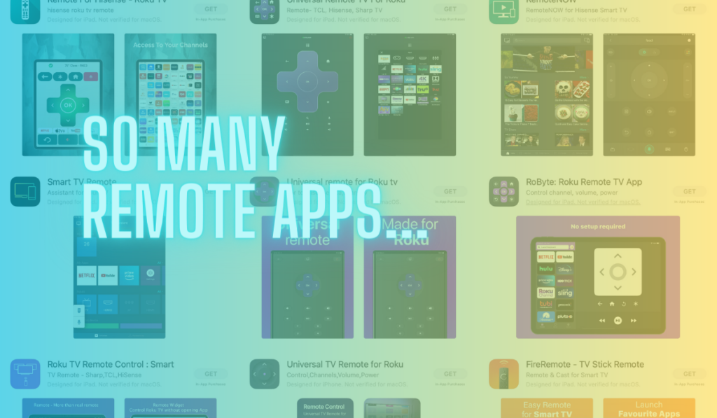 Remote Control Smartphone Apps