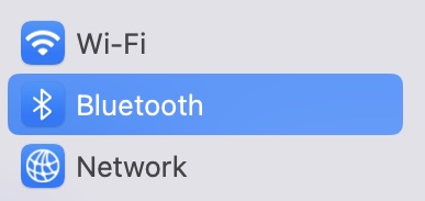 Select Bluetooth