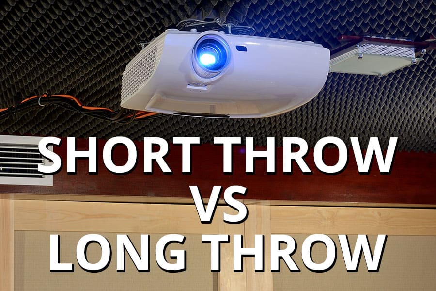 Short Throw vs Long Throw Projectors - Featured Image - Smaller