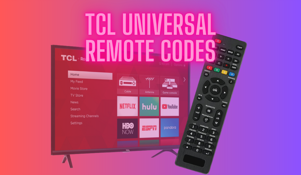 TCL Universal Remote Codes