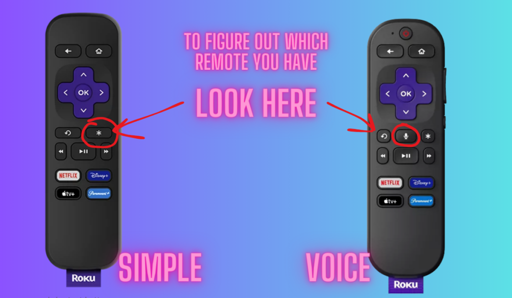 Tell Roku Remotes Apart