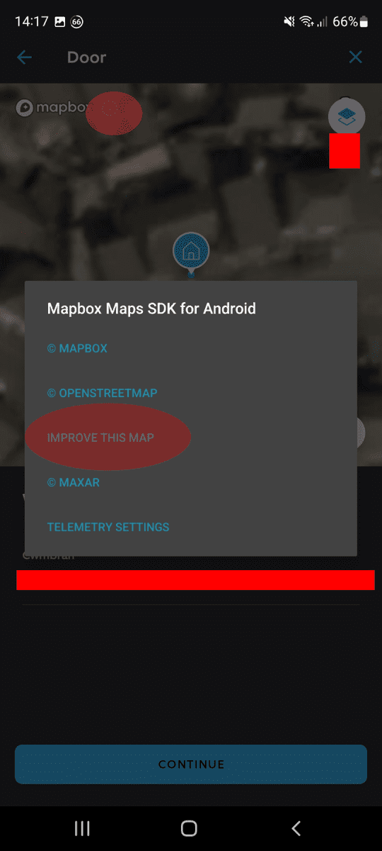 The Mapbox option to improve a specific map