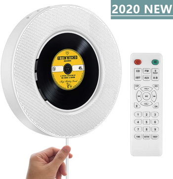 TrophyRak 2020 Upgraded Portable CD Player