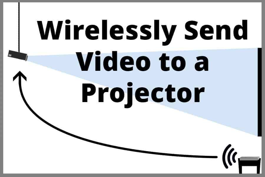 Wirelessly Send Video to Projector