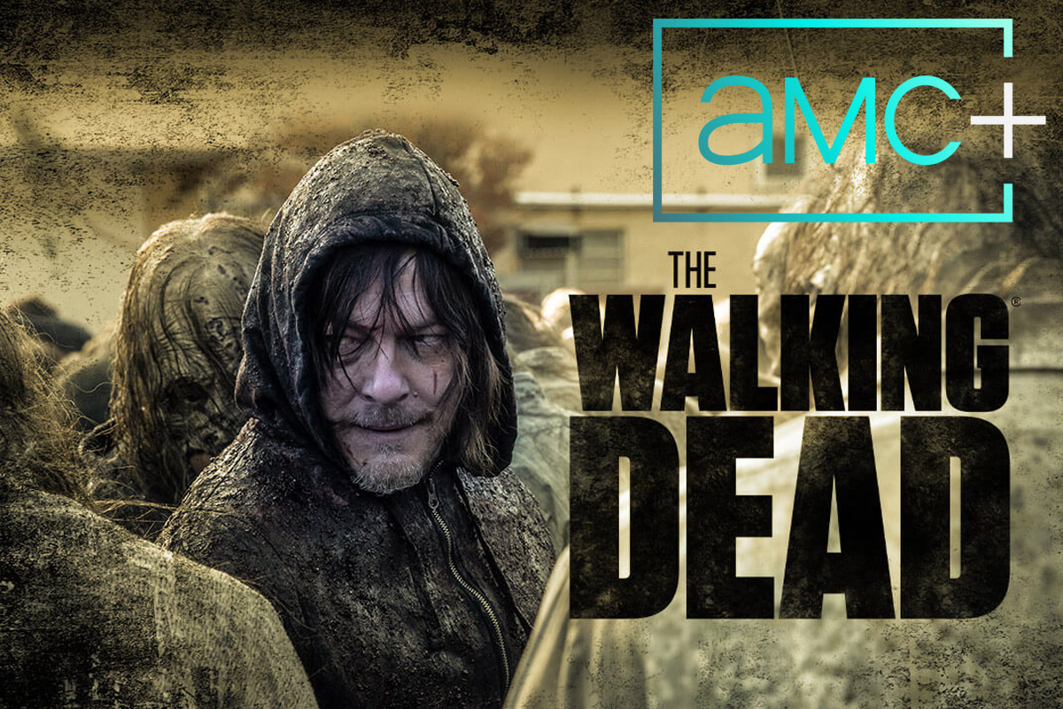 promotional image for the Walking Dead on AMC+