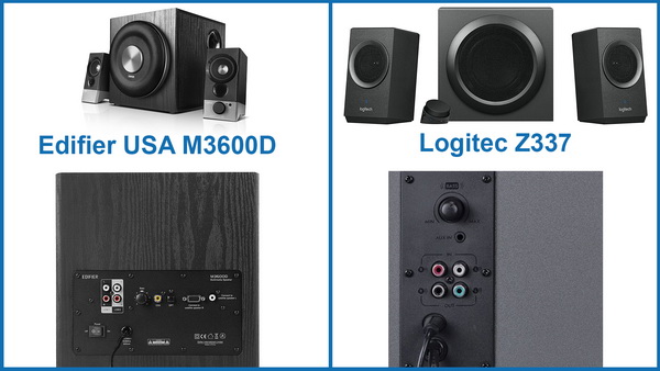 available inputs on your speaker system