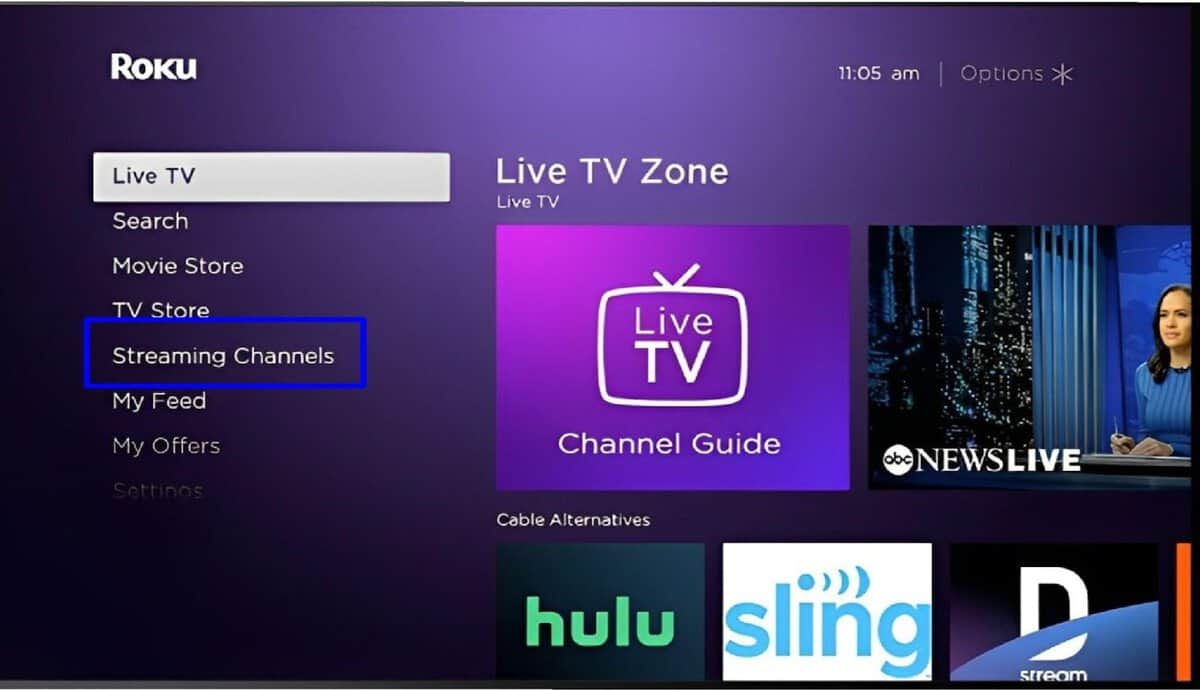 Streaming Channels